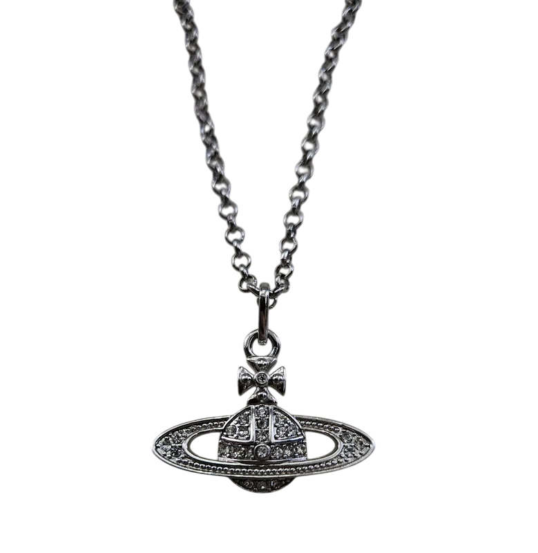 Verdivida Westwood Orb Necklace (Silver)