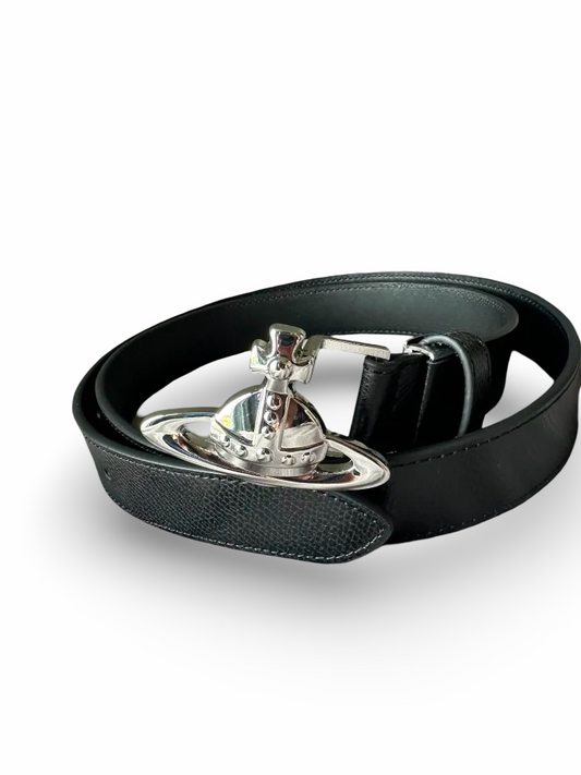 Verdivida Westwood Belt (Black + Silver)